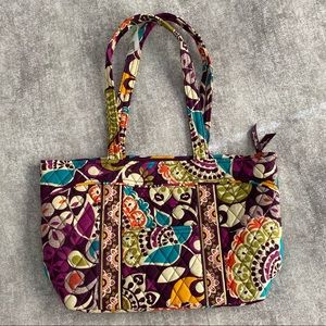 Vera Bradley Mandy Plum Crazy Tote
